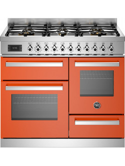 Bertazzoni PRO106L3EART Κουζίνα Ηλεκτρική με Εστίες Αερίου 99.5cm
