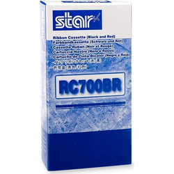Μελανοταινία Star RC-700BR μαύρη/κόκκινη (πρωτότυπο)