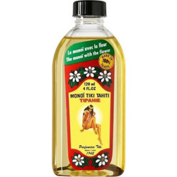 Monoi Tiki Tahiti Tipanie Βιολογικό Έλαιο Monoi για Σώμα & Μαλλιά 120ml