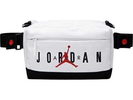 Jordan Τσαντάκι Μέσης Λευκό SM9031-001