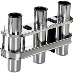 Καλαμοθήκη Τριπλή Inox OSCULATI