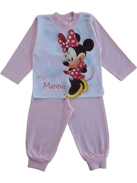 Πιτζαμάκι Μακρυμάνικο Minnie Beboulino Pink 80209660008
