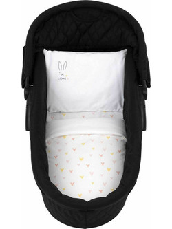 KikkaBoo Rabbits In Love Σετ Λίκνου White 6τμχ
