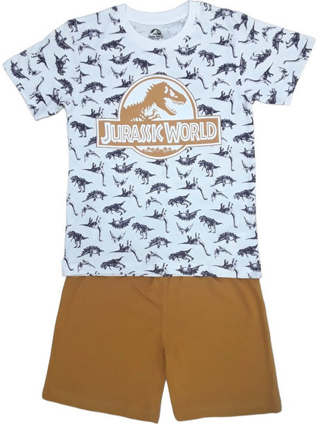 Πιτζάμα Καλοκαιρινή Jurassic Mustard 8010360
