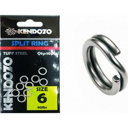 Kendozo Lures Tuff Split Ring - 4 - KDZ-R4