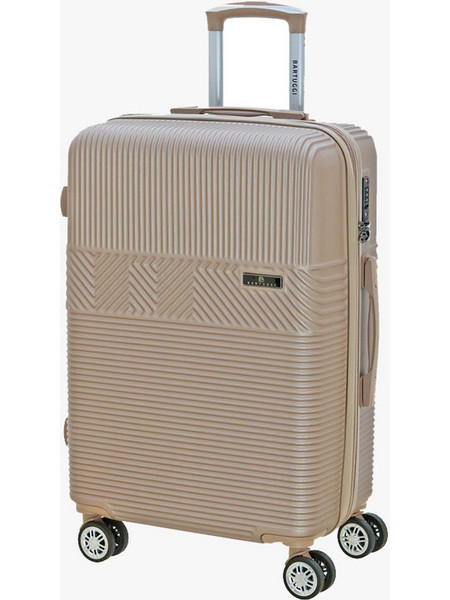Bartuggi 724-516 Βαλίτσα Μεγάλη 75x47x33cm με 4 Ρόδες Χρυσή