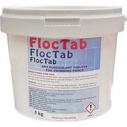 Κροκιδωτικό Στερεό FLOC TAB σε Ταμπλέτες 20 gr