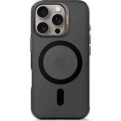 Decoded Recycled Resin Backc. iPhone 16 Pro Transparent Black