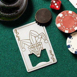 Joker Playing Card Bottle Opener - Fan Shop and Merchandise