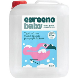 Egreeno Βρεφικό Υγρό Πιάτων Χωρίς Άρωμα με Αμυγδαλέλαιο 5lt