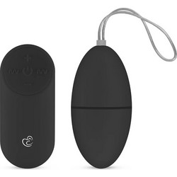 EasyToys Vibrating Egg Small Δονητής Egg για Ζευγάρια με Τηλεχειριστήριο 6cm Μαύρος