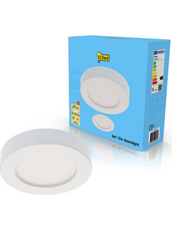 Στρογγυλό φωτιστικό οροφής 123led Dimmable, O 15cm (12W) | 3000-6000K | Επιτοίχιο και ενσωματωμένο