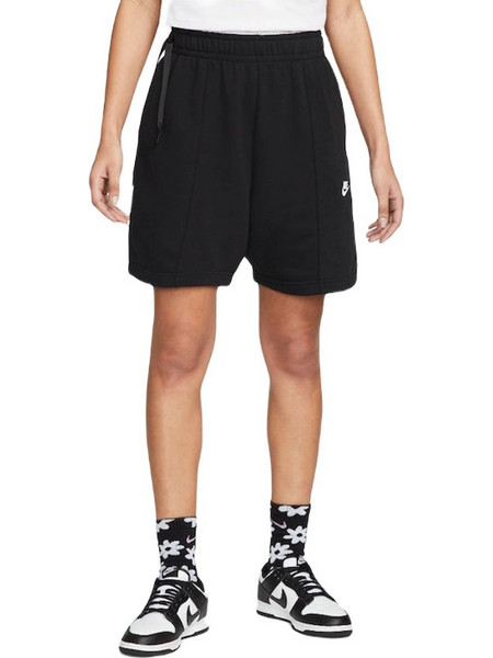Nike Nsw FT FLC HR SHRT DNC Αθλητικό Γυναικείο Σορτς Ψηλόμεσο Μαύρο DV0334-010
