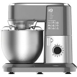 IQ EM-535 Grey Κουζινομηχανή 1300W με Ανοξείδωτο Κάδο 6lt