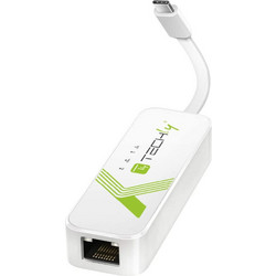 Techly USB31-ETGIGA3 RJ45 Ενσύρματος Ethernet USB Αντάπτορας Δικτύου 1Gbps