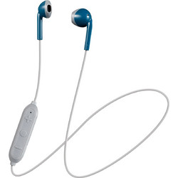 JVC HAF19BTAHE Ακουστικά Bluetooth Earbud Ανθεκτικά στο Νερό Blue Grey