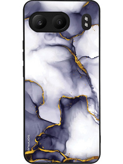 Sonique Marble Series Θήκη για OnePlus Nord 4 5G Μωβ Γκρι