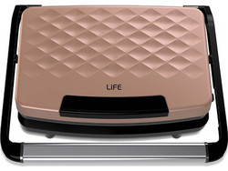 Life Vogue 221-0236 Τοστιέρα για 2 Τοστ 750W