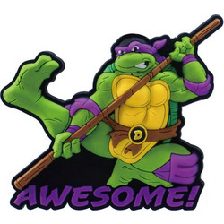 TEENAGE MUTANT NINJA TURTLES - Donatello - Soft Touch Magnet