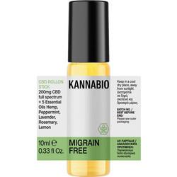KANNABIO MIGRAINFREE ROLLON STICK 10ml