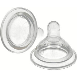 Hello Kitty - Silicone nipple for 0 m + bottle (2 pcs) - (30921)