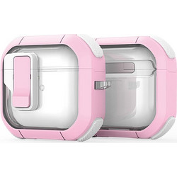 Dux Ducis PECN Series Θήκη για Apple AirPods 4 Ροζ / Λευκή