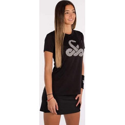 Vibor-a Taipan Γυναικείο Αθλητικό T-Shirt Μαύρο