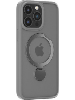 Comma case Joy Shark Mag for iPhone 15 Plus gray