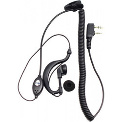 Hands-Free ακουστικά με διπλό καρφί για Baofeng και ασύρματους πομποδέκτες