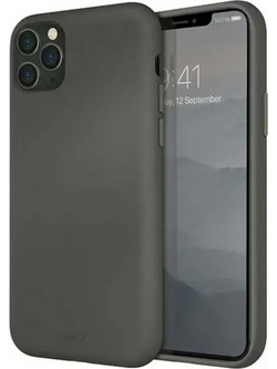 Uniq Lino Hue Back Cover Grey (iPhone 11 Pro Max)