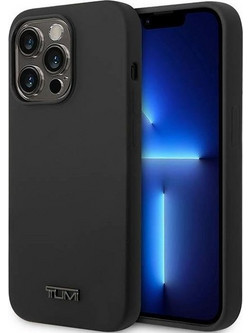 Tumi iPhone 14 Pro Max 6.7'' black hardcase Liquid Silicone - (TUHCP14XSK)