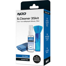 NOD S.CLEANER 35KIT 3-σε-1 σετ καθαρισμού οθονών, 35ml