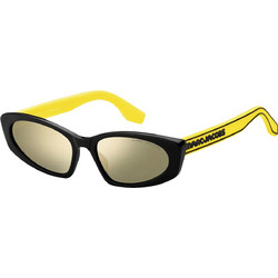 Marc Jacobs MARC356/S 40G/JO Γυναικεία Γυαλιά Ηλίου Πολυγωνικά Κοκάλινα Γκρι με Μαύρο Polarized Φακό