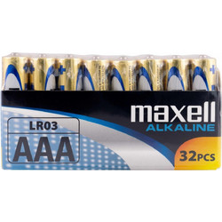Maxell Alkaline AAA 32τμχ