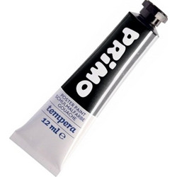 Primo Tempera Τέμπερα Ζωγραφικής Μαύρη No 800 σε Σωληνάριο 12ml