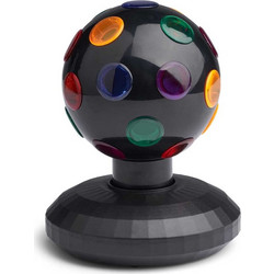 LIGHT - UP - Disco Ball Black 13cm (MCDC007)