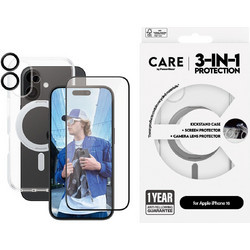 CARE by PanzerGlass - 3-in-1 Ceramic Bundle - iPhone 16