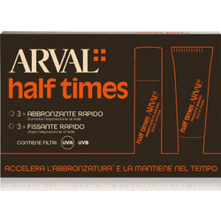 Arval Half Times Fast Tanning Bottle + Tube Set προστατευτικό λάδι για επιτάχυνση του μαυρίσματος