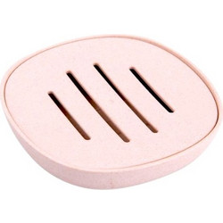 Σαπουνοθήκη μπάνιου πλαστική - Light Pink - 21628