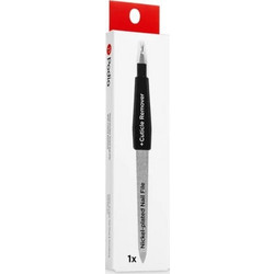 Podia Nickel-Plated Nail File & Cuticle Remover, Μεταλλική Λίμα Διπλής Όψης 1 τμχ