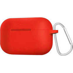 Blueo Θήκη Σιλικόνης για AirPods Pro Κόκκινη