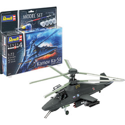 Revell Model Set Kamov Ka-58 Stealth Συναρμολογούμενο Πλαστικό Μοντέλο Ελικοπτέρου 1:72