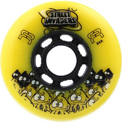 FR - STREET INVADERS WHEEL 72/84A YELLOW
