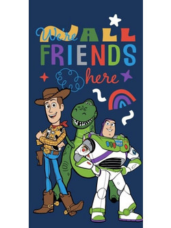 TOY STORY - We are all friends here - Beach Towel 70x140cm