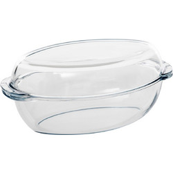 Πυρίμαχο Σκεύος Με Καπάκι Οβάλ (34x19x13) F-V Dish 209641
