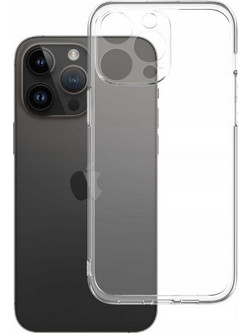 Θήκη iPhone 14 Pro Max Spacecase Clear Case Διάφανη Σιλικόνης 1mm - Transparent (5905719106317)