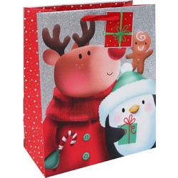 Τσάντα Δώρου 27x33x14 Xmas (34X-36151-2C)