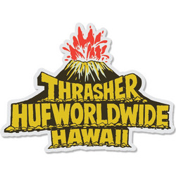 HUF X THRASHER MELTDOWN STICKER