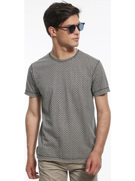 T-shirt allover print Indicode