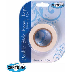 ΤΑΙΝΙΑ CENTRUM ΔΙΠΛΗΣ ΟΨΕΩΣ ΑΦΡΩΔΕΣ 19mmx1.5m